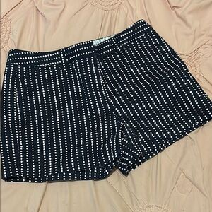 NWOT Lands' End Blue and Pink Polka Dots Shorts Relaxed Fit